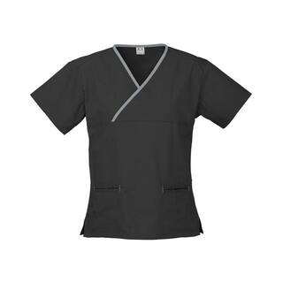 WORKWEAR, SAFETY & CORPORATE CLOTHING SPECIALISTS - Scrubs - Ladies Crossover Top