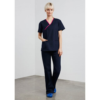 WORKWEAR, SAFETY & CORPORATE CLOTHING SPECIALISTS - Scrubs - Ladies Crossover Top