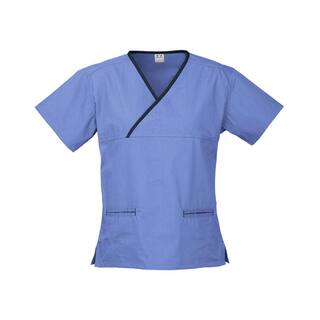 WORKWEAR, SAFETY & CORPORATE CLOTHING SPECIALISTS Scrubs - Ladies Crossover Top