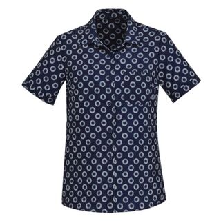 WORKWEAR, SAFETY & CORPORATE CLOTHING SPECIALISTS Florence Womens Daisy Print S/S Shirt