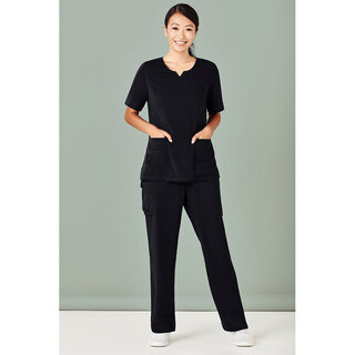 WORKWEAR, SAFETY & CORPORATE CLOTHING SPECIALISTS - Avery Womens Round Neck Scrub Top