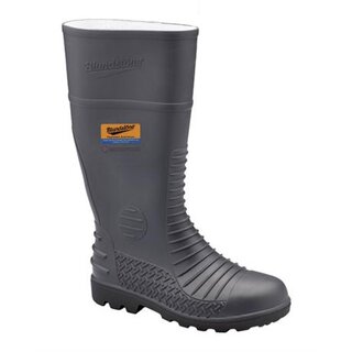 WORKWEAR, SAFETY & CORPORATE CLOTHING SPECIALISTS - 024 - Gumboots Safety - Comfort arch steel toe and midsole boot