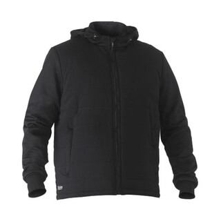 WORKWEAR, SAFETY & CORPORATE CLOTHING SPECIALISTS - FLX & MOVE  PUFFER FLEECE HOODED JACKET