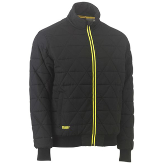 WORKWEAR, SAFETY & CORPORATE CLOTHING SPECIALISTS - DIAMOND QUILTED BOMBER JACKET