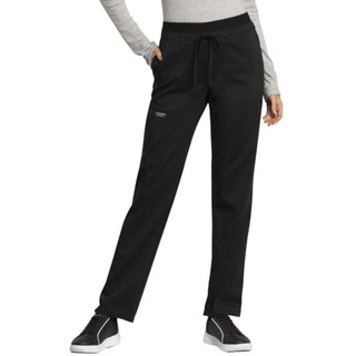 WORKWEAR, SAFETY & CORPORATE CLOTHING SPECIALISTS - Revolution - HIGH WAISTED KNIT BAND TAPERED WOMEN'S PANT, REGULAR LENGTH