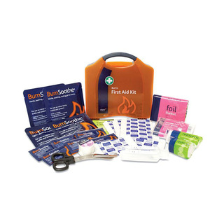 WORKWEAR, SAFETY & CORPORATE CLOTHING SPECIALISTS - EMERGENCY BURNS KIT, PLASTIC PORTABLE