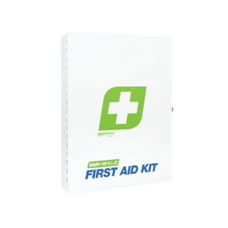 WORKWEAR, SAFETY & CORPORATE CLOTHING SPECIALISTS FIRST AID KIT, EASYREFILL, METAL WALL MOUNT