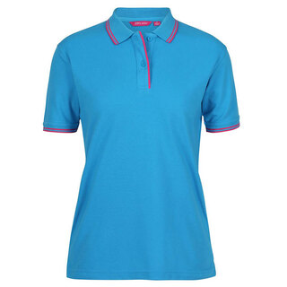 WORKWEAR, SAFETY & CORPORATE CLOTHING SPECIALISTS - JB's LADIES CONTRAST POLO