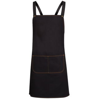 WORKWEAR, SAFETY & CORPORATE CLOTHING SPECIALISTS - JB's CROSS BACK DENIM APRON (WITHOUT STRAP)