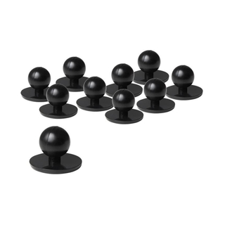 WORKWEAR, SAFETY & CORPORATE CLOTHING SPECIALISTS - JB's CHEF'S BUTTON - (10 BAGS OF 10)