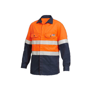 WORKWEAR, SAFETY & CORPORATE CLOTHING SPECIALISTS - FR SHIRT LS 2T TP