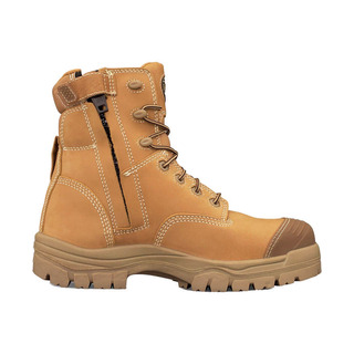 WORKWEAR, SAFETY & CORPORATE CLOTHING SPECIALISTS - AT 45 - 150mm Zip Side Lace Up Boot - 45-632Z