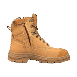 WORKWEAR, SAFETY & CORPORATE CLOTHING SPECIALISTS - AT 55 - 150mm Zip Side Lace Up Boot - 55332Z