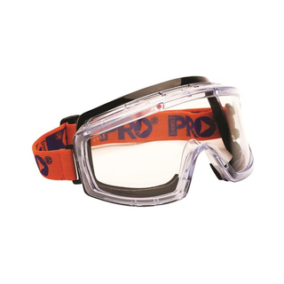 WORKWEAR, SAFETY & CORPORATE CLOTHING SPECIALISTS - SAFETY GOGGLES 3700 CLEAR LENS ANTI FOG ANTI SCRATCH -NO FOAM