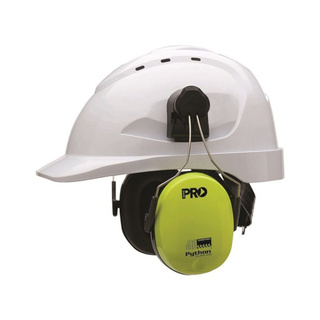 WORKWEAR, SAFETY & CORPORATE CLOTHING SPECIALISTS Python Slimline Hard Hat Earmuffs Class 5, -31db
