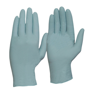 WORKWEAR, SAFETY & CORPORATE CLOTHING SPECIALISTS - Disposable Blue Nitrile Powder Free Gloves