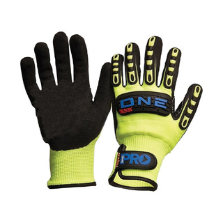 WORKWEAR, SAFETY & CORPORATE CLOTHING SPECIALISTS Arax ONE Nitrile Foam / Cut Resistant Liner Rubber Back Gloves
