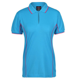 WORKWEAR, SAFETY & CORPORATE CLOTHING SPECIALISTS - PODIUM LADIES PIPING POLO