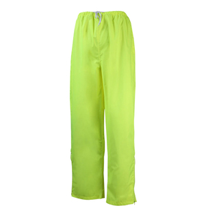 WORKWEAR, SAFETY & CORPORATE CLOTHING SPECIALISTS Kids STOWaway Overpant-Fluoro Yellow-XS