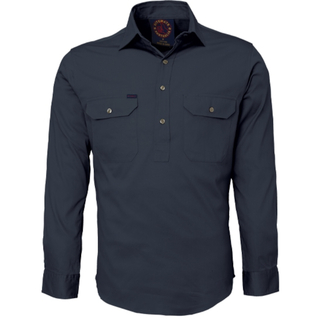 WORKWEAR, SAFETY & CORPORATE CLOTHING SPECIALISTS Closed Front Shirt Long Sleeves