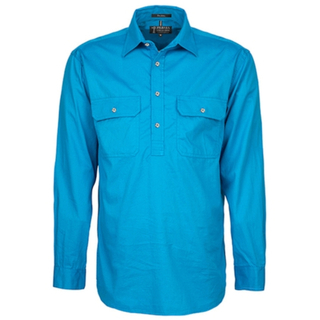 WORKWEAR, SAFETY & CORPORATE CLOTHING SPECIALISTS - Mens Pilbara Closed Front L/S Shirt