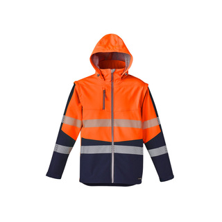 WORKWEAR, SAFETY & CORPORATE CLOTHING SPECIALISTS Unisex Streetworx 2 in 1 Stretch Softshell Taped Jacket