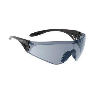 WORKWEAR, SAFETY & CORPORATE CLOTHING SPECIALISTS - FLARE with Vented Arms - Matt Black Frame, Indoor/Outdoor Lens - Safety Glasses