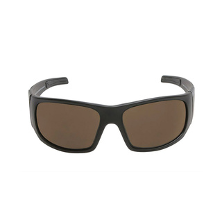 WORKWEAR, SAFETY & CORPORATE CLOTHING SPECIALISTS TRADIE - Matt Black Frame, Smoke Polarized Lens - Safety Sunglass