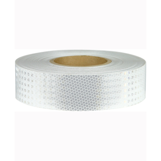 WORKWEAR, SAFETY & CORPORATE CLOTHING SPECIALISTS - 50mm x 5mtr - Class 1 Reflective Tape - White