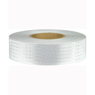 WORKWEAR, SAFETY & CORPORATE CLOTHING SPECIALISTS 50mm x 5mtr - Class 1 Reflective Tape - White