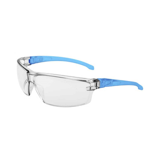 WORKWEAR, SAFETY & CORPORATE CLOTHING SPECIALISTS Hawk Blue Frame Clear H/C Lens