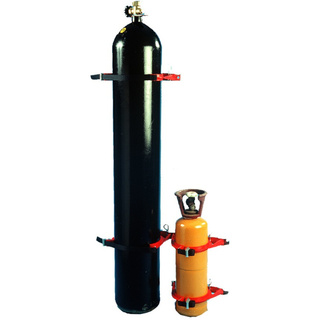 WORKWEAR, SAFETY & CORPORATE CLOTHING SPECIALISTS Galvanised Oxy Acetylene 1x Small (100-145mm) 1x Medium (160-230mm) Bottlechock Kit