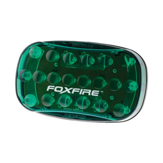 WORKWEAR, SAFETY & CORPORATE CLOTHING SPECIALISTS Green Foxfire Magnetic Back w/26 LEDs & Wig-Wag Pattern