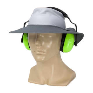 WORKWEAR, SAFETY & CORPORATE CLOTHING SPECIALISTS Earmuff Hat Micromesh-Silver Grey-M