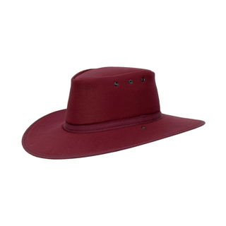 WORKWEAR, SAFETY & CORPORATE CLOTHING SPECIALISTS Gibson (formerly Tanami High Crown)-Burgundy-M